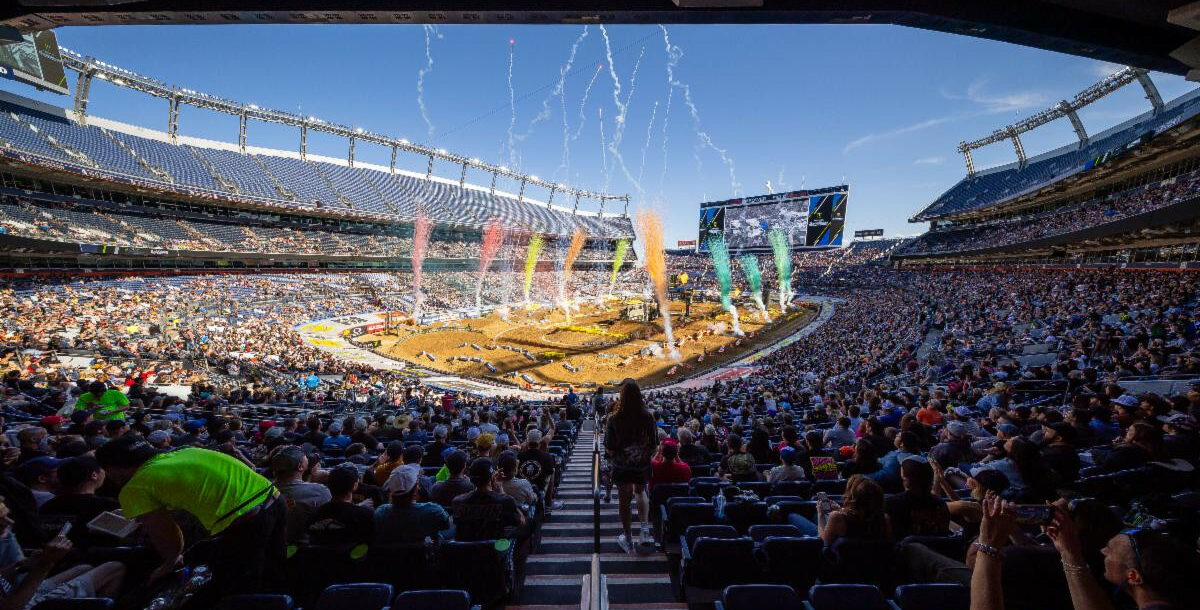 Empower Field at Mile High delivered thrilling race action to fans of the Monster Energy AMA Supercross Championship. Denver hosted the penultimate round of the season with next weekend’s finale taking place in Salt Lake City, Utah.