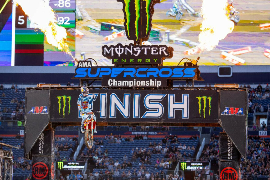 First place 450SX Class - Chase Sexton.