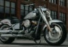 Harley Davidson Fat Boy Gray Ghost