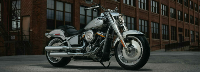 Harley Davidson Fat Boy Gray Ghost