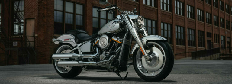 Harley Davidson Fat Boy Gray Ghost