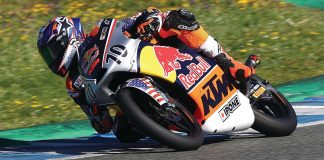 Kristian Daniel Jr. (70) in action at Jerez in 2024. Photo courtesy Red Bull.