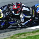 Hank Vossberg (31) in MotoAmerica Talent Cup at Barber in 2025. Photo by Brian J. Nelson.