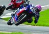 Owen Williams (13) in MotoAmerica Supersport at Barber in 2025. Photo by Brian J. Nelson.