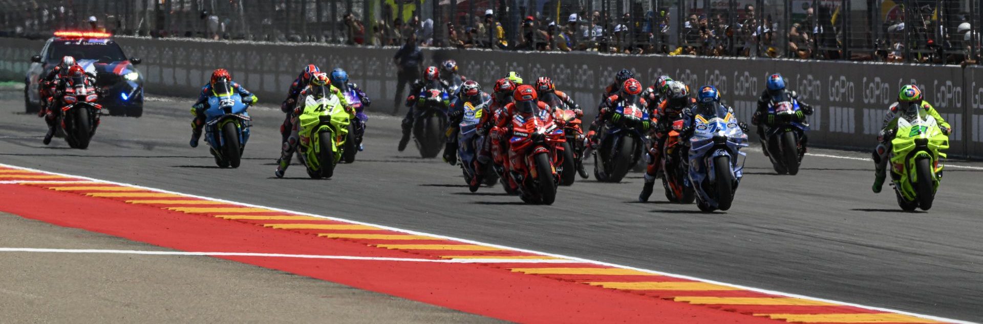 MotoGP Tissot Sprint race at MotorLand Aragon. Photo courtesy Dorna.