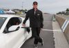 Dr. Carl Price, MotoAmerica’s Chief Medical Officer, on duty and on track. Photo courtesy MotoAmerica.