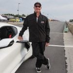 Dr. Carl Price, MotoAmerica’s Chief Medical Officer, on duty and on track. Photo courtesy MotoAmerica.