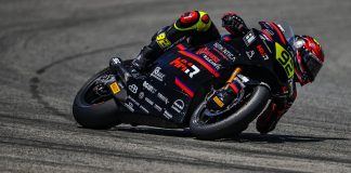 Rossi Attila Moor racing with Team MMR in Jerez. Photo courtesy Revesz RacingTeam.