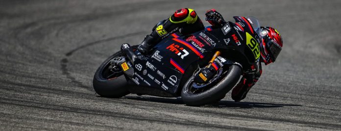 Rossi Attila Moor racing with Team MMR in Jerez. Photo courtesy Revesz RacingTeam.