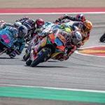 Moto3 race at MotorLand Aragón. Photo courtesy Dorna.