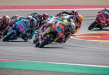 Moto3 race at MotorLand Aragón. Photo courtesy Dorna.