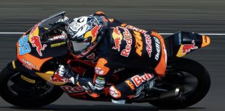 Jose Antonio Rueda was fastest this morning in Spain. Photo courtesy RedBull KTM.