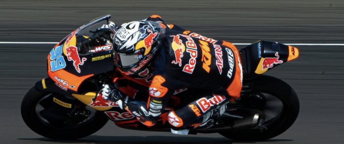 Jose Antonio Rueda was fastest this morning in Spain. Photo courtesy RedBull KTM.