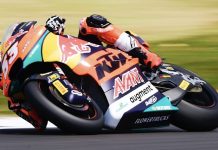 Deniz Oncu riding his Red Bull KTM Ajo Kalex at Silverstone two weeks ago. Photo courtesy Red Bull KTM Ajo Team.
