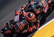 Manuel Gonzalez was quickest during practice this afternoon in Spain. Photo courtesy Dynavolt IntactGP Team.