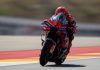 Marc Marquez is best Friday afternoon during practice session. Photo courtesy Ducati Team.