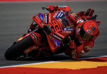 Marc Marquez claims pole position for his HomeGP, in Spain. Photo courtesy Ducati Team.