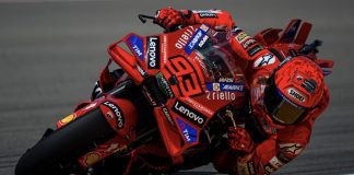 Marc Marquez claims pole position for his HomeGP, in Spain. Photo courtesy Ducati Team.