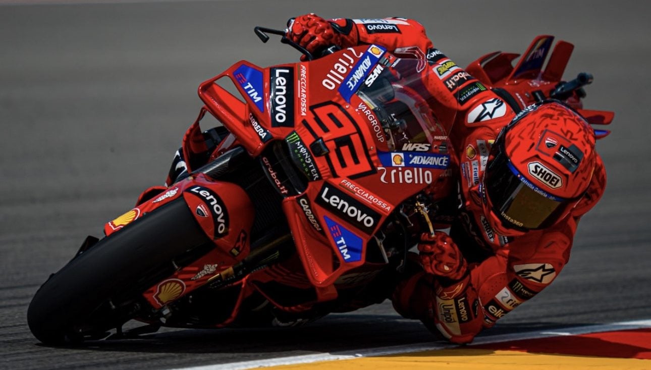 Marc Marquez claims pole position for his HomeGP, in Spain. Photo courtesy Ducati Team.