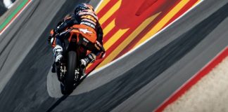 Jose Antonio Rueda on pole position for his HomeGP. Photo courtesy Red Bull KTM Ajo.