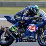 Stefano Manzi was fastest this morning at Misano. Photo courtesy Yamaha Ten Kate Team.