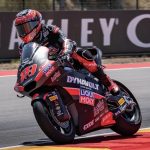 Manuel Gonzalez during the last Grand-Prix at Aragon, in Spain. Photo courtesy IntactGP.