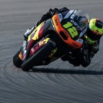 Filip Salac was fastest this afternoon during the practice session in Italy. Photo courtesy ELF Marc VDS Team.