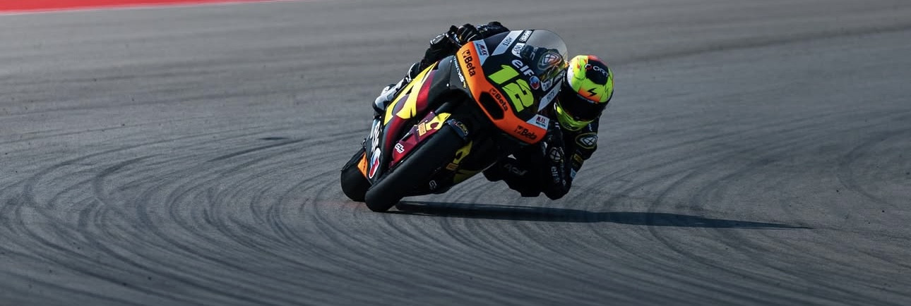 Filip Salac was fastest this afternoon during the practice session in Italy. Photo courtesy ELF Marc VDS Team.