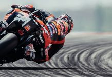 Maverick Viñales was fastest this afternoon in Italy. Photo courtesy KTM TECH3 Team.