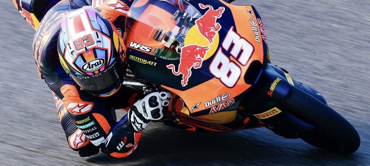 Alvaro Carpe was fastest this morning during FP1 at TT Assen. Photo courtesy Red Bull KTM Ajo Team.