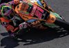 Alonso Lopez was fastest this morning at wet TT Assen Circuit. Photo courtesy SpeedRS Team.