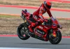Marc Marquez, one more time, was fastest this Saturday morning at Aragon. Photo courtesy Dorna.