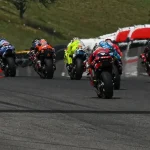 MotoGP race start at Autodromo Internazionale del Mugello. Photo courtesy Dorna.