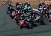 Moto2 race start at TT Assen Circuit. Photo courtesy Dorna.