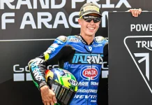 Diogo Moreira claimed pole position at MotorLand Aragon. Photo courtesy Dorna.