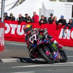 Davey Todd won RST X D30 Superbike TT Race. Photo Barry Clay.