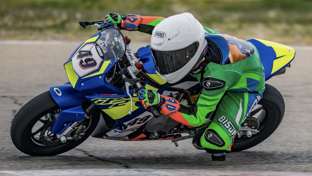Parker Busse(49) on his way to qualifying for the National mini cup championship held later this year in Wisconsin. Photo by Brother Chunky
