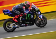 Fabio Quartararo was fastest during the MotoGP practice session in the Netherlands. Photo courtesy Dorna.