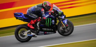 Fabio Quartararo was fastest during the MotoGP practice session in the Netherlands. Photo courtesy Dorna.