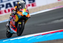 Jose Antonio Rueda during Moto3 qualifying session at TT Assen. Photo courtesy Dorna.