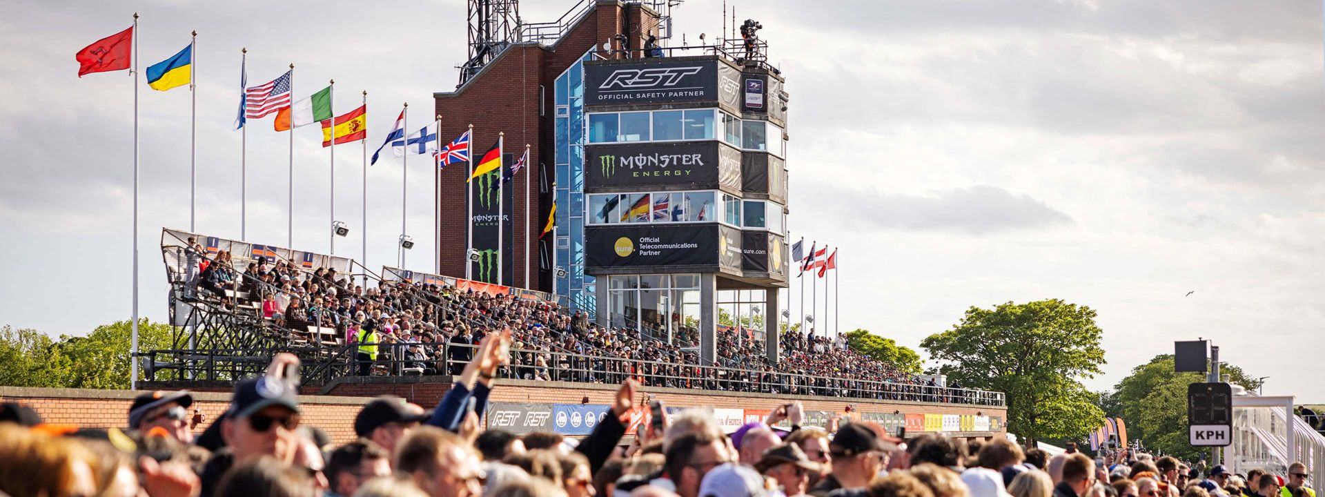 Crowd at Isle of Man TT. Photo courtesy TT.