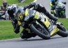 Jayden Fernandez (13) during a MotoAmerica Junior Cup race at Barber in 2024. Photo by Brian J. Nelson.