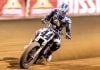 Brandon Robinson (44) at the Lima Half-Mile during the 2024 Progressive AFT season Photo by Tim Lester / courtesy American Flat Track.