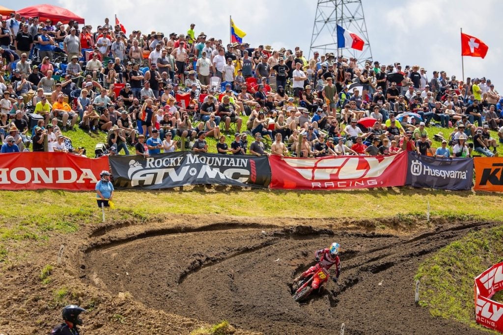 Jett Lawrence captured his fourth straight win to open the season.Photo Credit: MX Sports Pro Racing, Inc