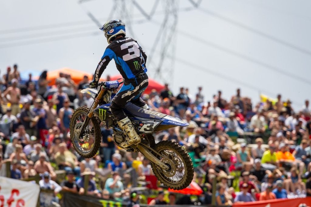 Eli Tomac earned his second moto win of the season in a third-place effort. Photo Credit: MX Sports Pro Racing, Inc.
