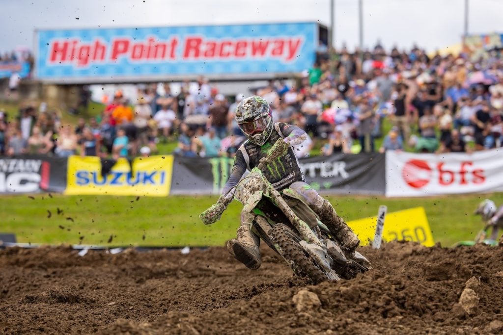 Levi Kitchen finished third overall for the third consecutive race. Photo Credit: MX Sports Pro Racing, Inc.