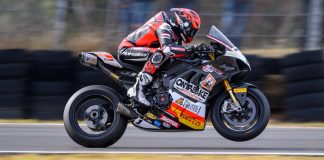 Josh Waters now has a commanding lead in the SW-Motech Superbike title.