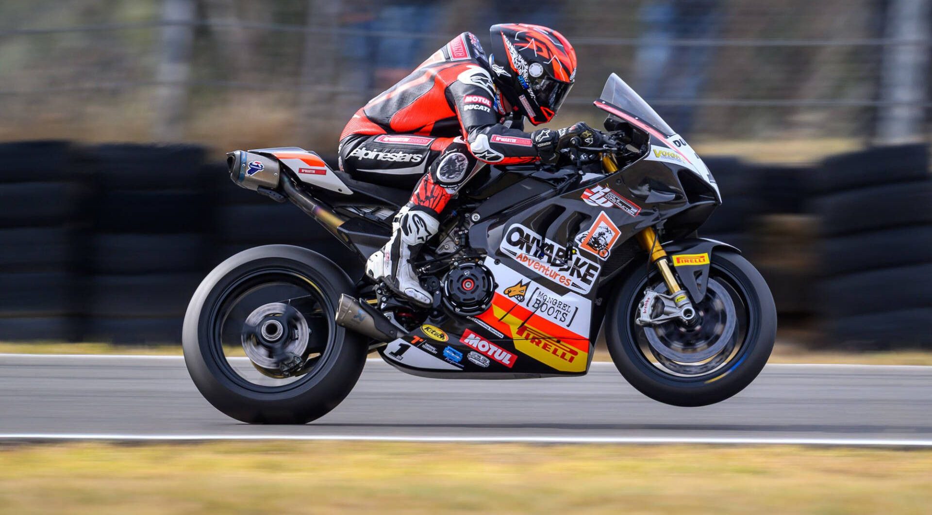Josh Waters now has a commanding lead in the SW-Motech Superbike title.