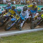 2025 FIM Flat Track World Championship in Meißen, Germany. Photo credit: Jesper Veldhuizen.