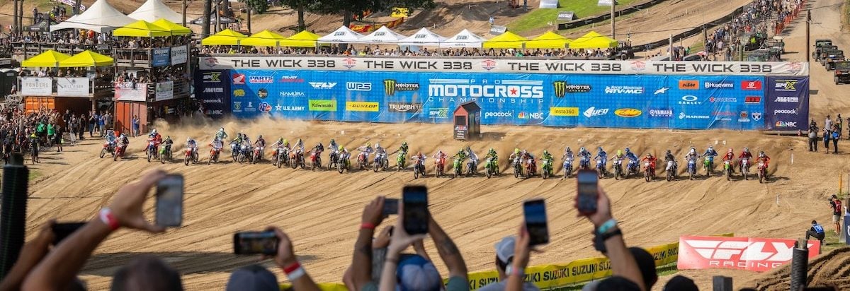 SMX Round 22 - Pro Motocross Championship at Southwick National.